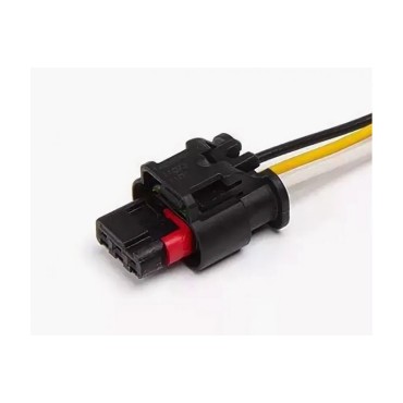 Разъем герметичный с проводом 0.75 мм² на 3 контакта